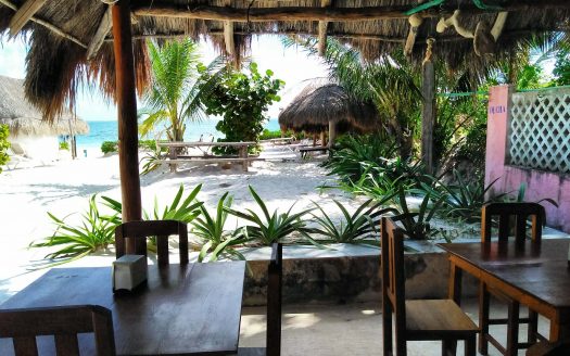 Puerto Morelos Beach Front land Lot FOR SALE