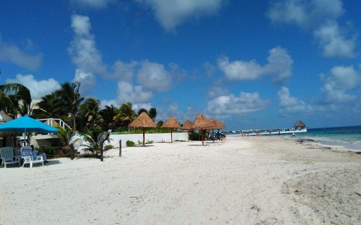 Puerto Morelos Beach Front land Lot FOR SALE