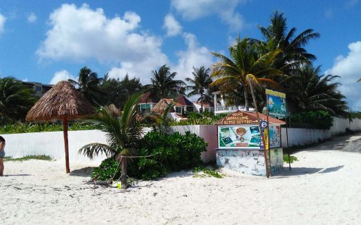 Puerto Morelos Beach Front land Lot FOR SALE
