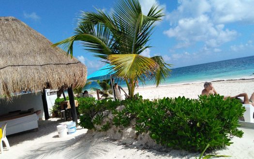 Puerto Morelos Beach Front land Lot FOR SALE